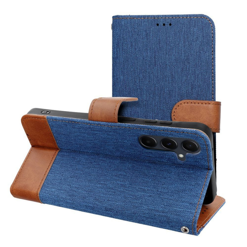 Peňaženkové puzdro JEANS na Samsung Galaxy A17 Elegant Modrý Peňaženkové puzdro JEANS na Samsung Galaxy A17 Elegant Modrý