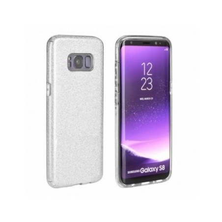 Kryt Shining na Samsung Galaxy A51 LTE Strieborný