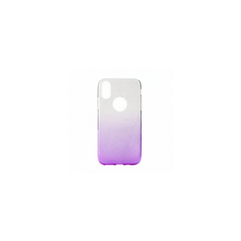 SHINING na Samsung Galaxy A51 FORCELL kryt, obal TPU Fialový