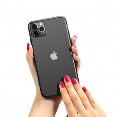 NEW ELECTRO MATT na Apple iPhone 11 Pro Max FORCELL kryt TPU Čierny