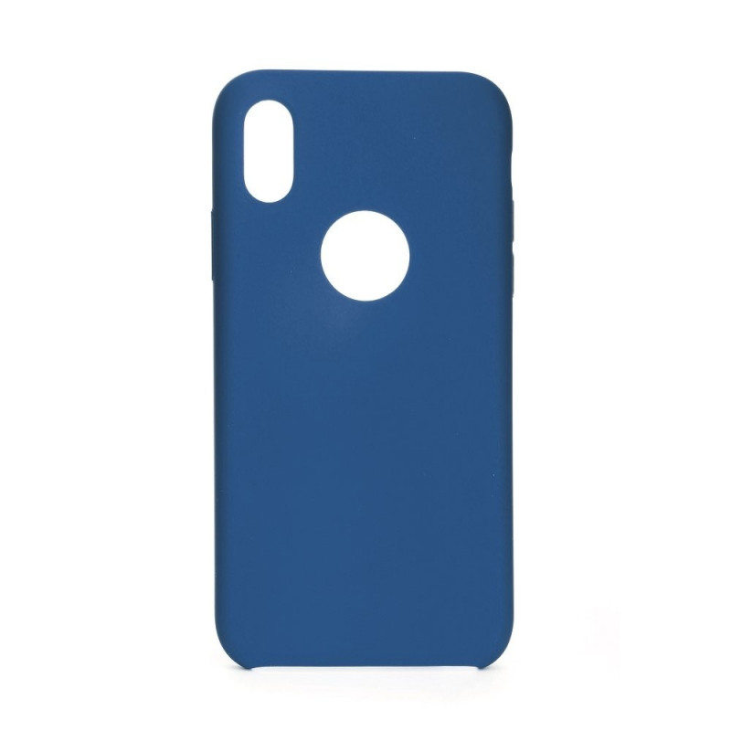 Forcell Silicone na Apple iPhone X FORCELL Silikónový kryt Modrý