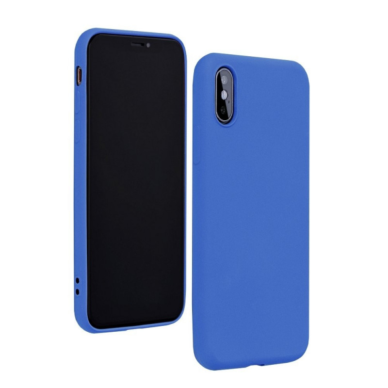 Silicone Lite na Apple iPhone 11 Pro Max FORCELL Silikónový kryt Modrý