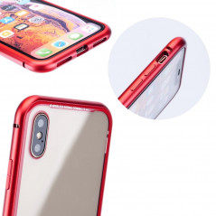 MAGNETO na Apple iPhone 11 Silikónové púzdro Červený