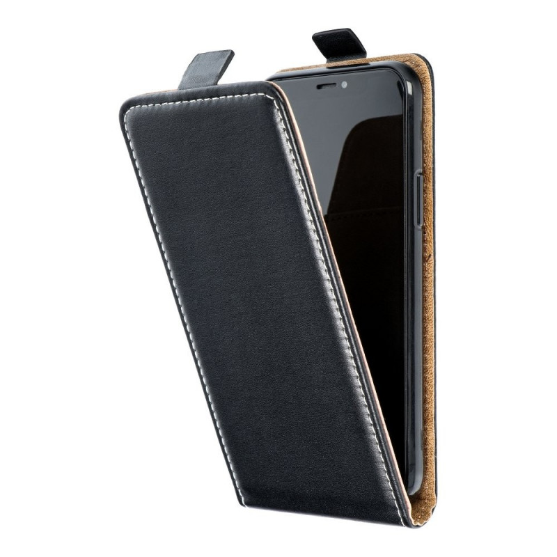 Slim Flexi Fresh na Apple iPhone 11 Obal s vertikálnym otváraním Čierny