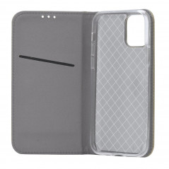 Smart Case Book na Apple iPhone 11 Obal knižka s Flip Zlatý