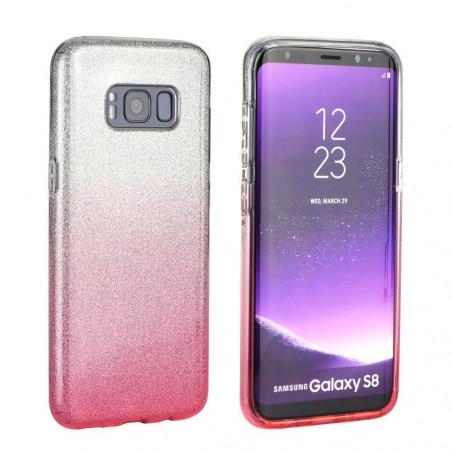 SHINING na Samsung Galaxy A41 FORCELL kryt TPU Ružový