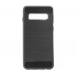 CARBON na Samsung Galaxy S20 Ultra FORCELL Silikónový kryt Čierny