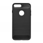 Kryt Carbon na Apple iPhone SE 2020 Elegant  Čierny