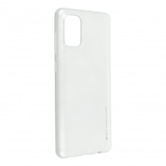 i-Jelly na Samsung Galaxy A71 MERCURY kryt TPU Strieborný