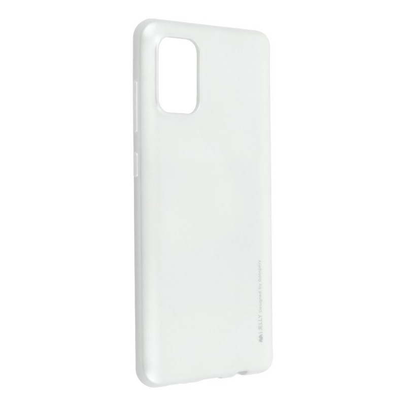 i-Jelly na Samsung Galaxy A71 MERCURY kryt TPU Strieborný