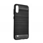 CARBON na Samsung Galaxy M21 FORCELL Silikónový kryt Čierny