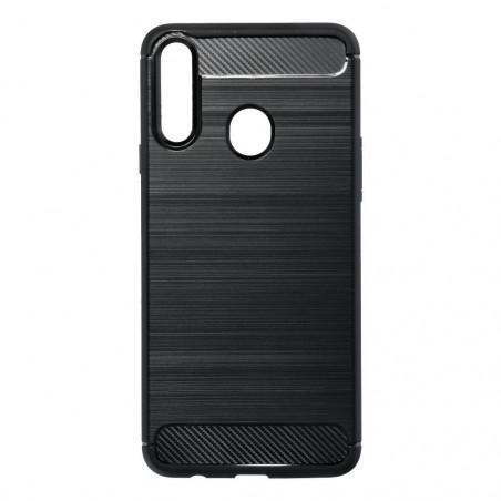 Kryt Carbon na Samsung Galaxy A21s Elegant  Čierny