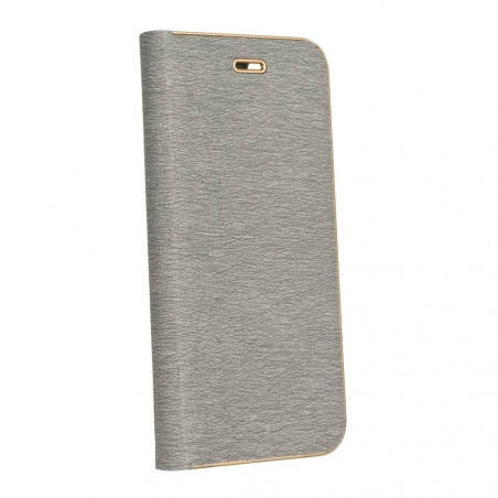 Luna Book GOLD na Samsung Galaxy S20 Plus Peňaženkový obal Strieborný