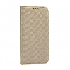 Smart Case Book na Samsung Galaxy A41 Peňaženkový obal Zlatý