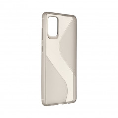 S-CASE na Samsung Galaxy A71 FORCELL kryt TPU Čierny