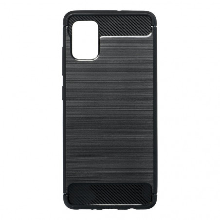 Kryt Carbon na Samsung Galaxy A51 5G Elegant Čierny