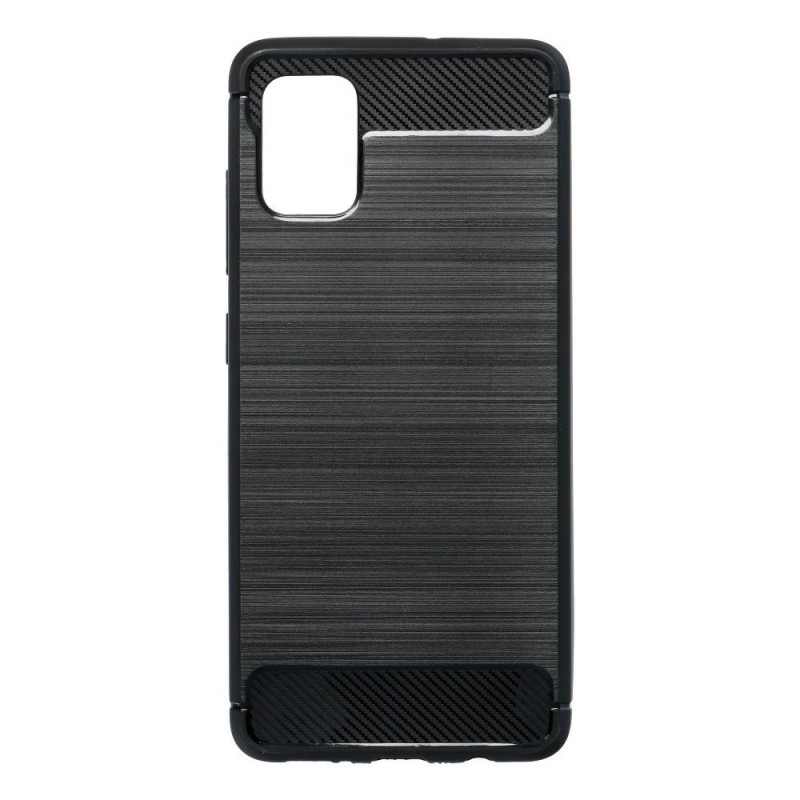 Kryt Carbon na Samsung Galaxy A71 5G Elegant  Čierny