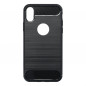 Kryt Carbon na Apple iPhone 12 Elegant  Čierny