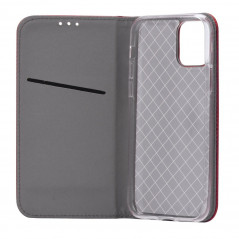 Peňaženkové puzdro Smart Case Book na Apple iPhone SE 2020 Červený