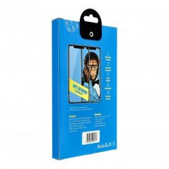 5D Mr. Monkey Glass 9H na Apple iPhone XS Max Ochranné sklo Čierny