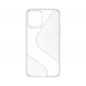 S-CASE na Apple iPhone 12 Pro FORCELL kryt TPU Transparentný