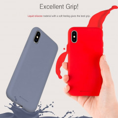Mercury Silicone na Samsung Galaxy S20 Ultra Silikónový kryt Čierny