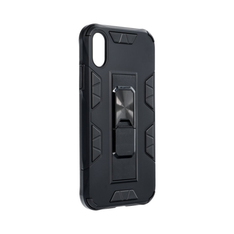 DEFENDER na Apple iPhone XR FORCELL Tvrdený kryt Čierny