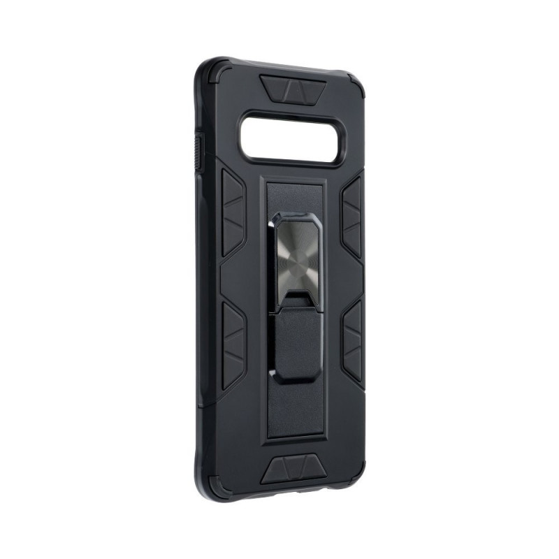 DEFENDER na Samsung Galaxy S10 FORCELL Tvrdený kryt Čierny
