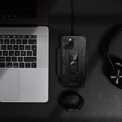 DEFENDER na Apple iPhone 12 Pro FORCELL Tvrdený kryt Čierny
