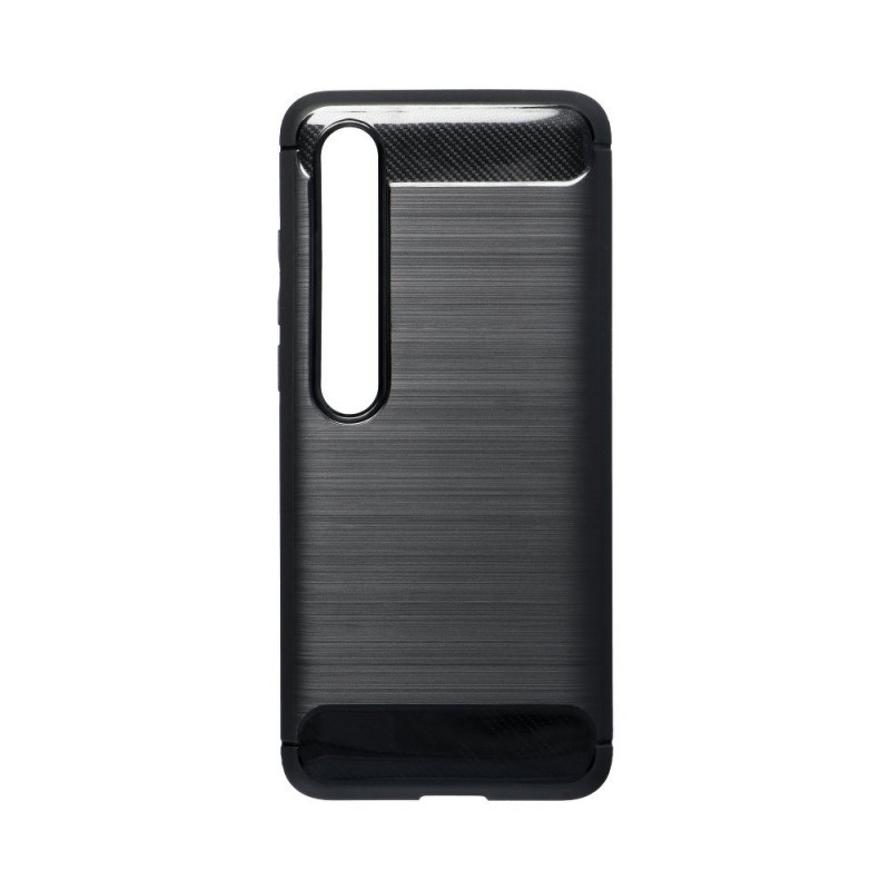 CARBON na XIAOMI Mi 10T Pro FORCELL Silikónový kryt Čierny