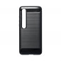 CARBON na XIAOMI Mi 10T Pro FORCELL Silikónový kryt Čierny