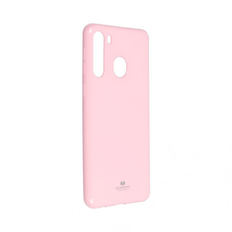 Jelly na Samsung Galaxy A21 MERCURY kryt TPU Ružový