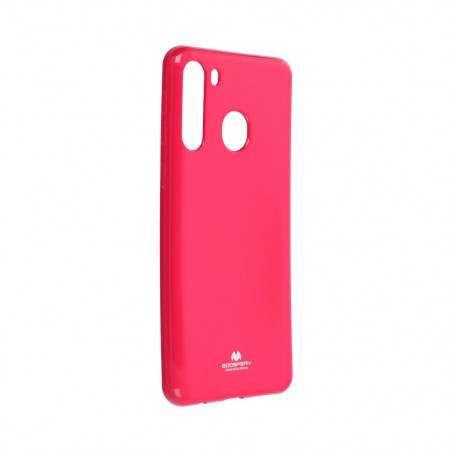Jelly na Samsung Galaxy A21 MERCURY kryt TPU Ružový