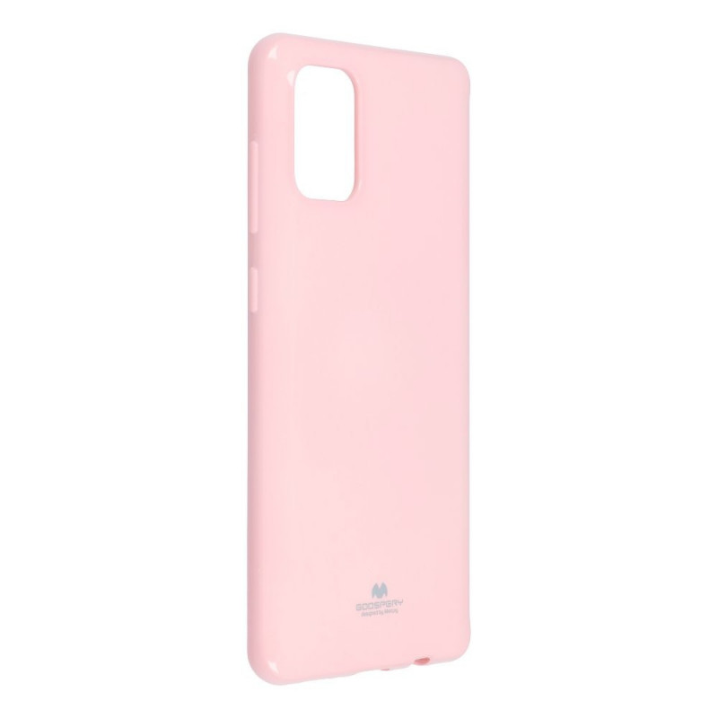Jelly na Samsung Galaxy A41 MERCURY kryt TPU Ružový
