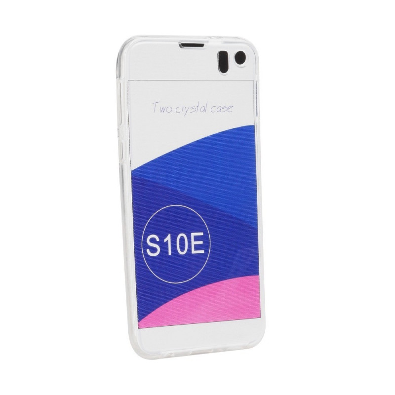 360 Ultra Slim Front+Back na Samsung Galaxy S20 FORCELL Silikónové púzdro Transparentný