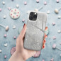 Kryt Shining na Samsung Galaxy A42 5G Strieborný