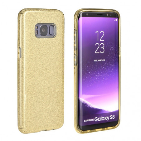 Kryt Shining na Samsung Galaxy A42 5G Zlatý