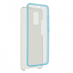 360 Full Cover PC + TPU na Samsung Galaxy S21 Ultra 5G FORCELL Silikónové púzdro Modrý