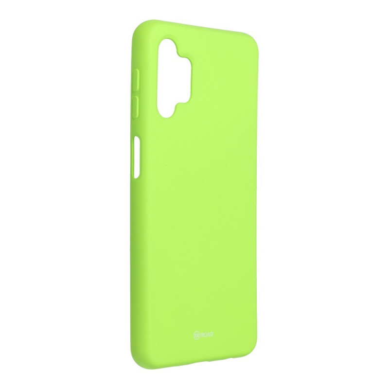 Kryt Roar Colorful Jelly na Samsung Galaxy A32 5G Limetkovo zelený