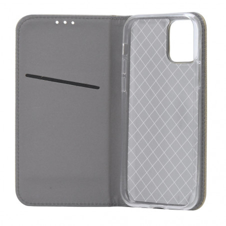 Peňaženkové puzdro Smart Case Book na Samsung Galaxy A52 5G Zlatý