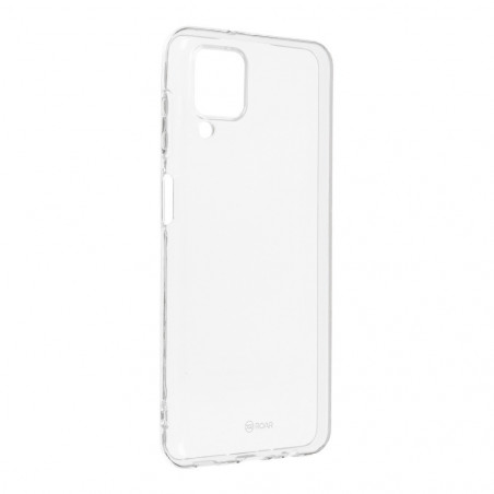 Kryt Roar Jelly Case na Samsung Galaxy A12 Transparentný