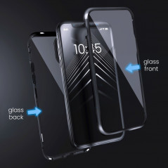 Magneto 360 na Samsung Galaxy S21 Ultra 5G Magnetický kryt Čierny