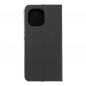 LUNA Carbon na XIAOMI Mi 11 Peňaženkový obal Čierny