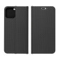 LUNA Carbon na XIAOMI Mi 11 Peňaženkový obal Čierny