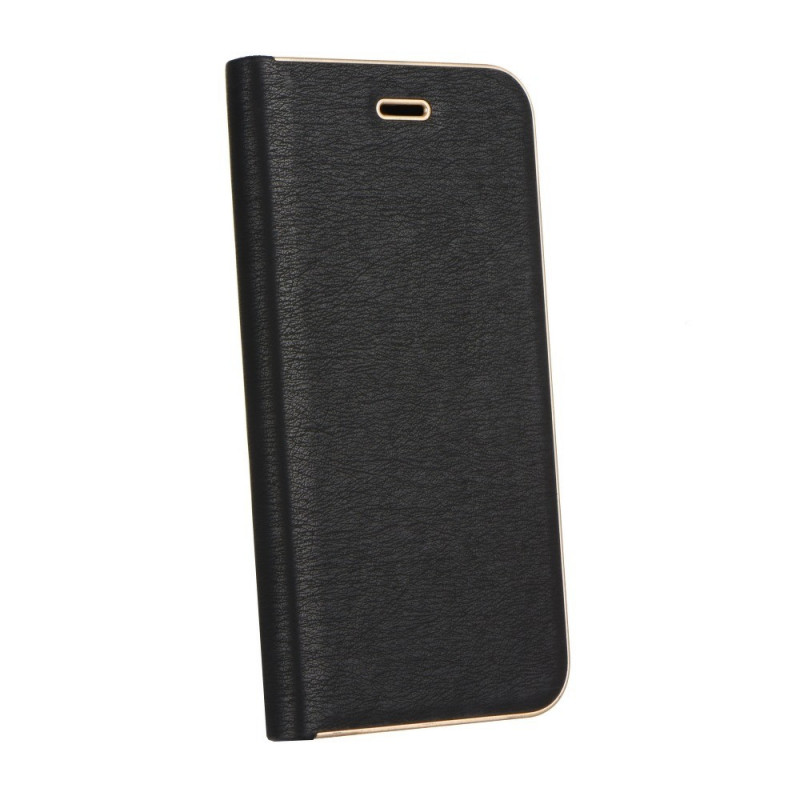 LUNA Book Gold na XIAOMI Mi 11 FORCELL Peňaženkový obal Čierny