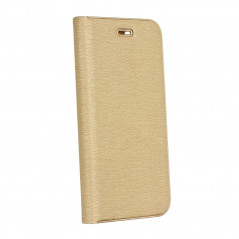 LUNA Book Gold na XIAOMI Redmi Note 10 5G FORCELL Peňaženkový obal Zlatý
