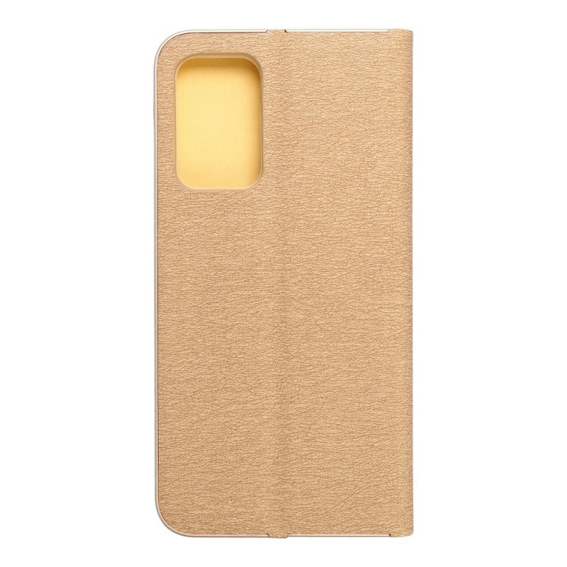Peňaženkové puzdro LUNA Book Gold na Samsung Galaxy A52 LTE Elegant  Zlatý