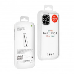 Kryt CLEAR 2mm BOX na XIAOMI Mi 11 Lite 5G Transparentný