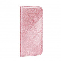 SHINING Book na Samsung Galaxy S21 Ultra 5G FORCELL Peňaženkový obal Ružový