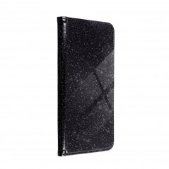 SHINING Book na Samsung Galaxy A52 5G FORCELL Peňaženkový obal Čierny